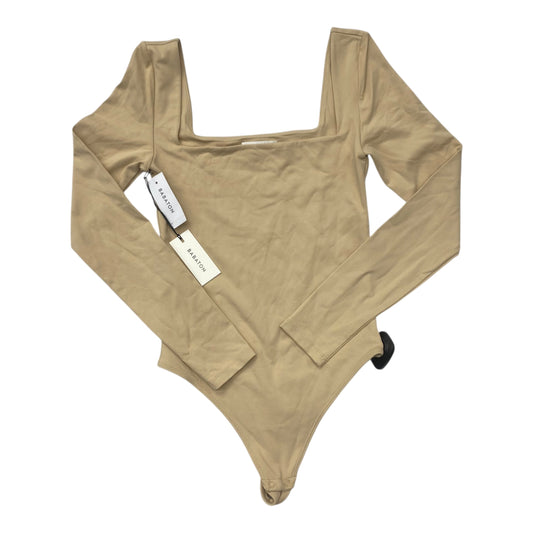 Bodysuit By Babaton In Tan, Size:Sp