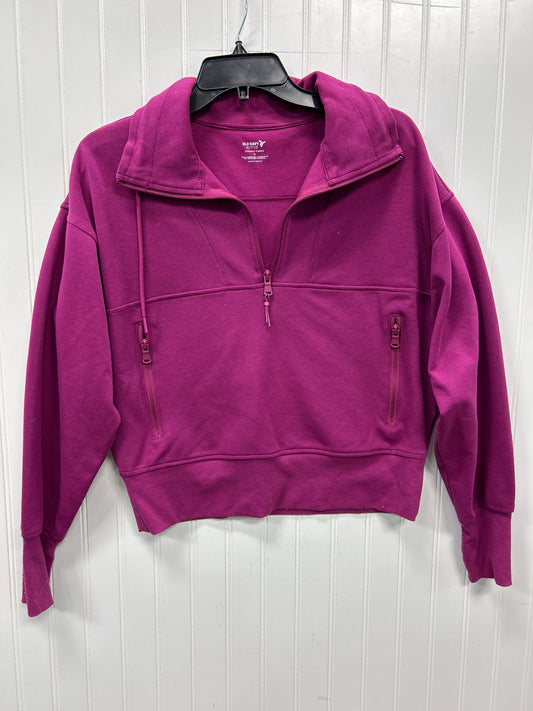Athletic Jacket By Old Navy In Pink, Size:M