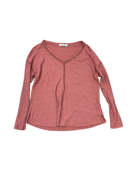 Top Ls By Ces Femme In Orange, Size:S
