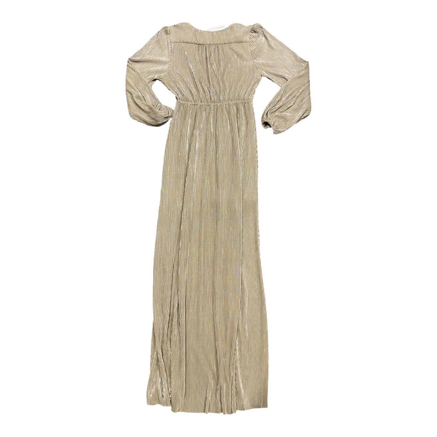 Dress Casual Maxi By Baltic Born In Gold, Size:M