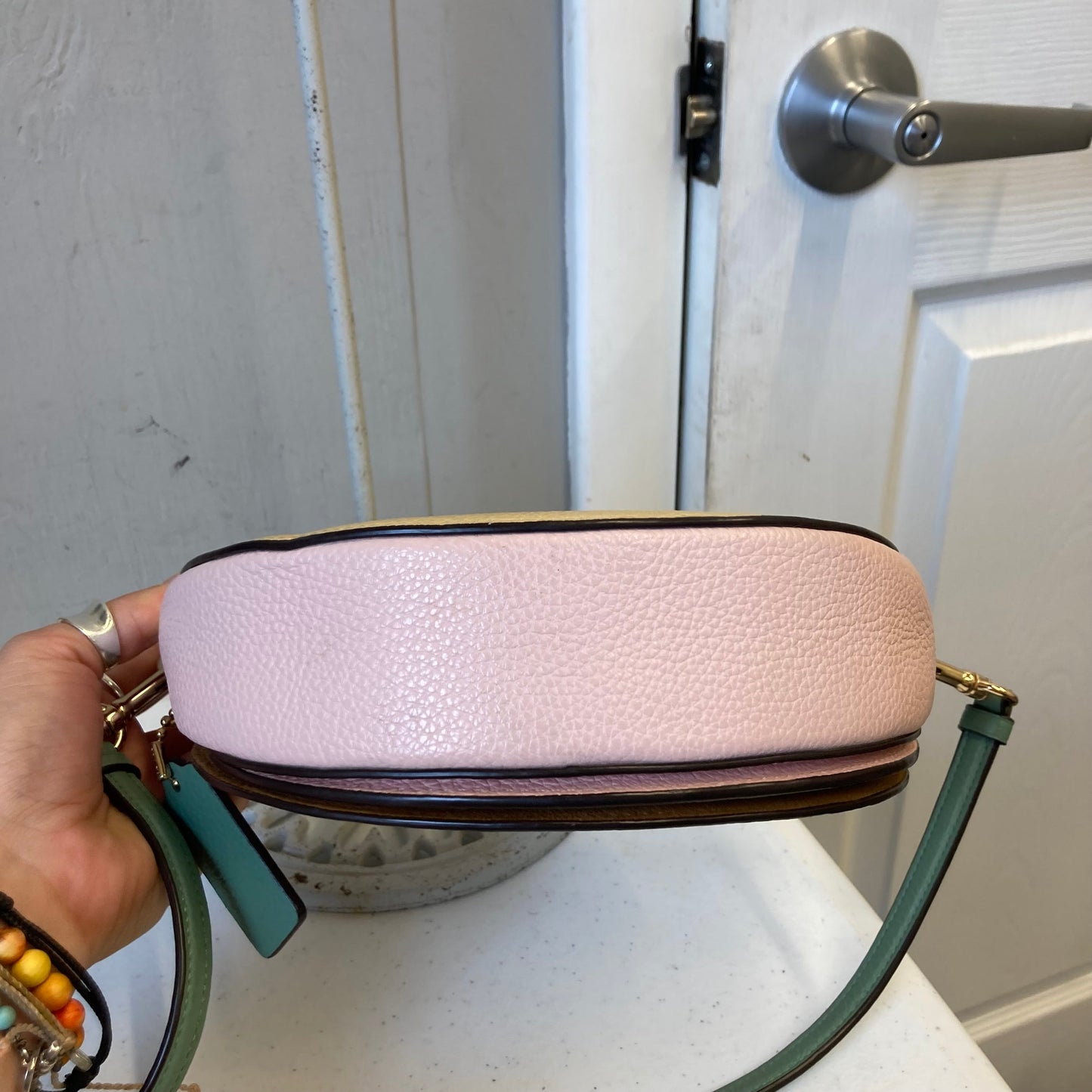 Handbag Designer By Coach In Multi, Size:Small