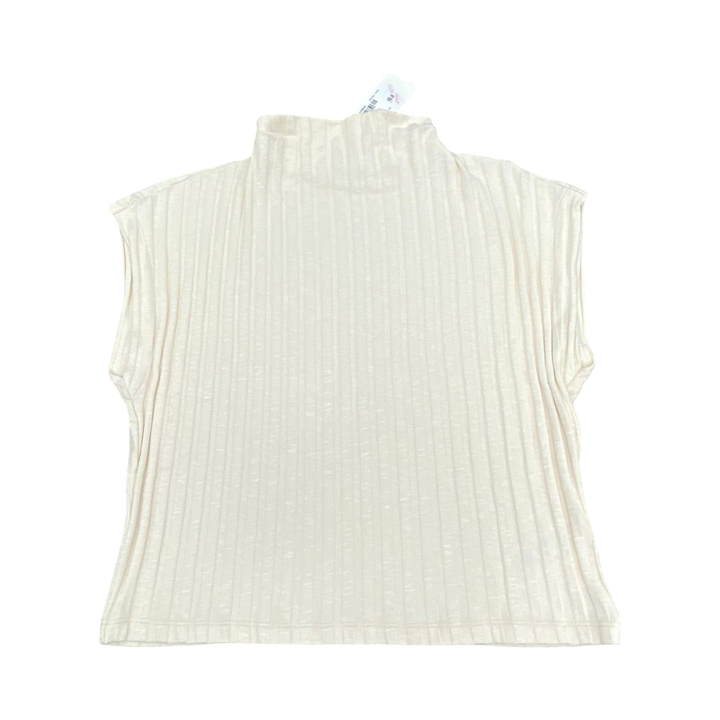 Top Sleeveless By Michael Stars In Cream, Size:L