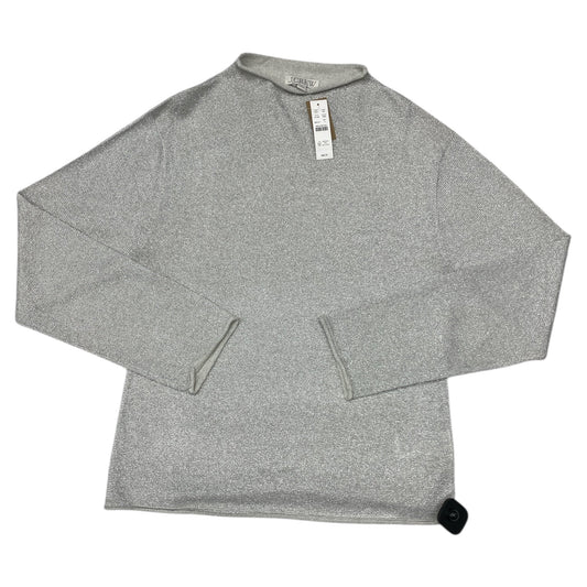 Top Ls By J. Crew In Silver, Size:L