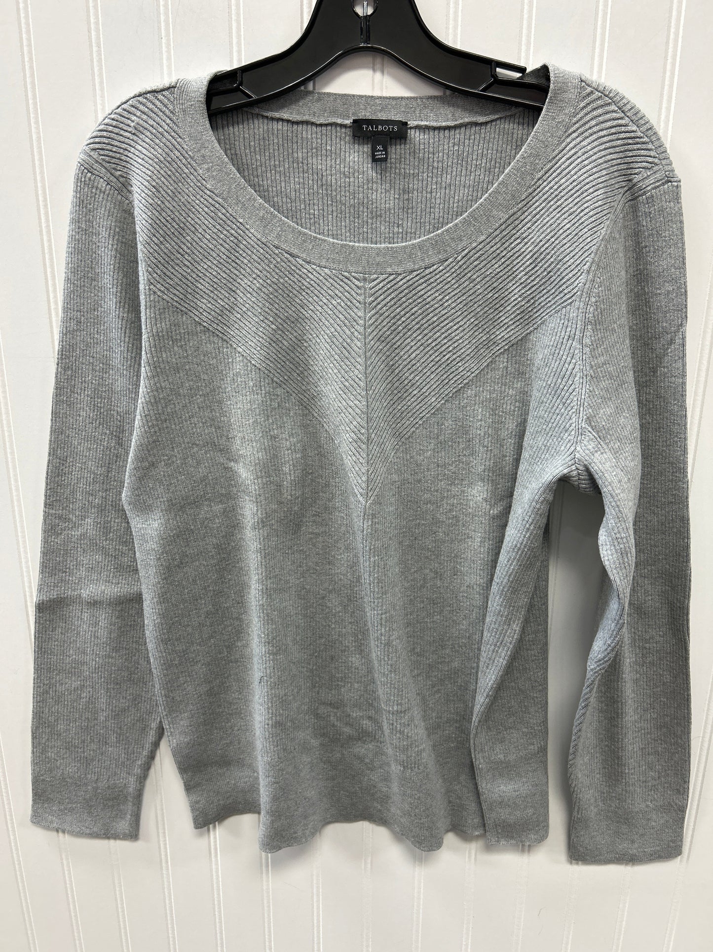 Top Ls By Talbots In Grey, Size:Xl