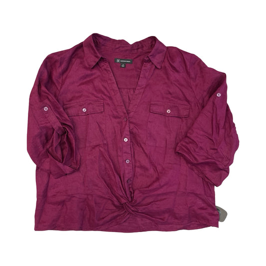 Top Ss By Inc In Purple, Size:Xl