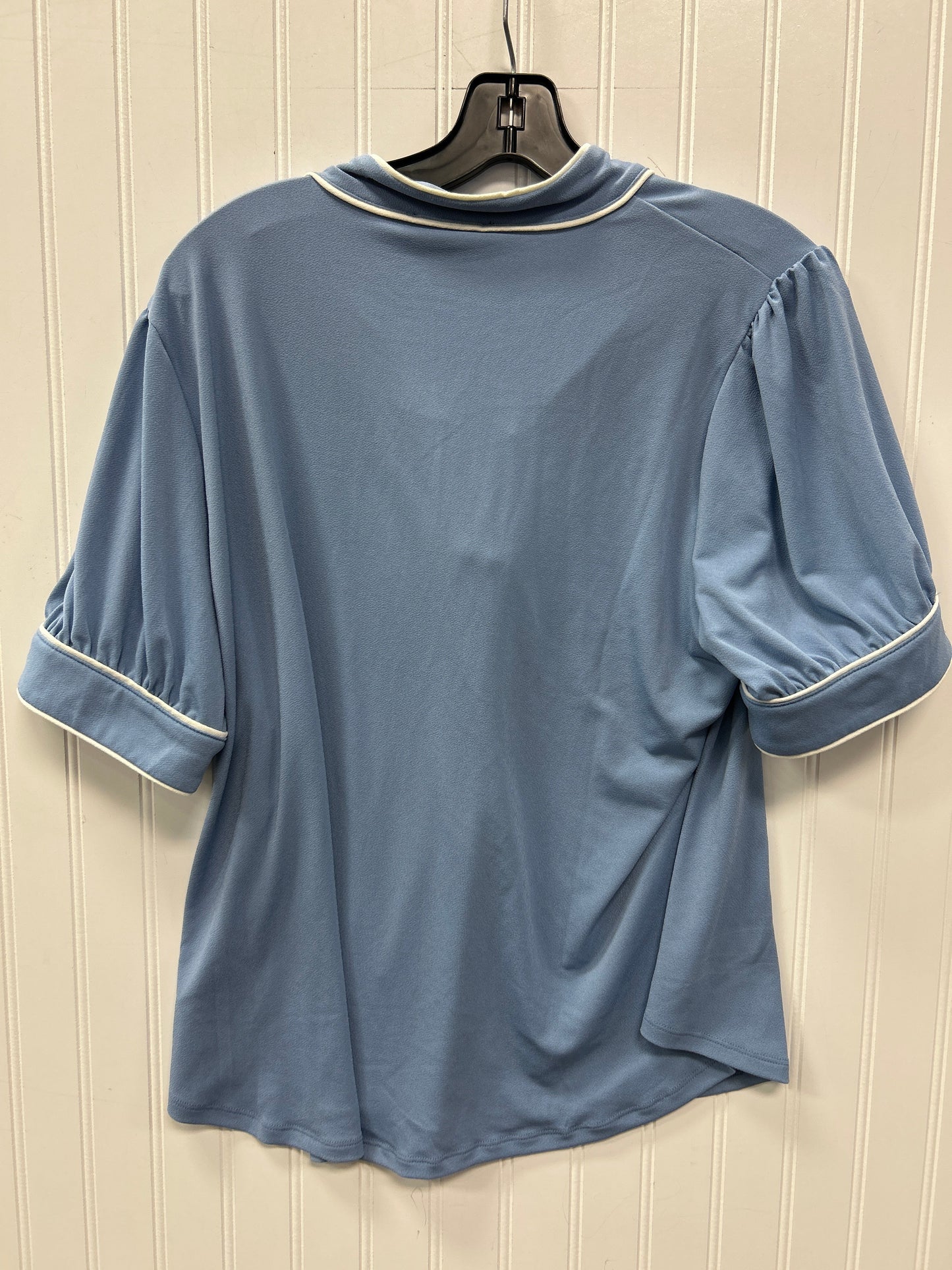 Top Ss By Adrianna Papell In Blue, Size:L