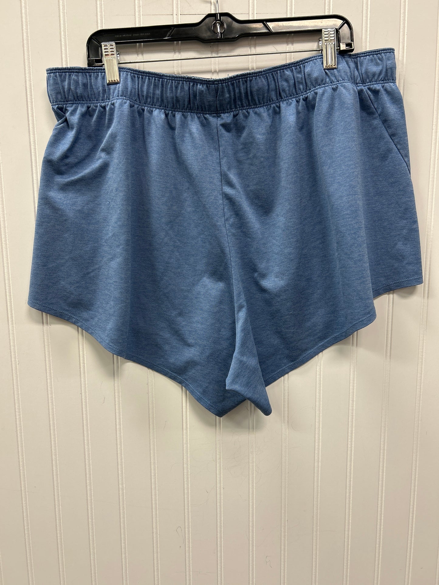 Athletic Shorts By Nike Apparel In Blue, Size:2X