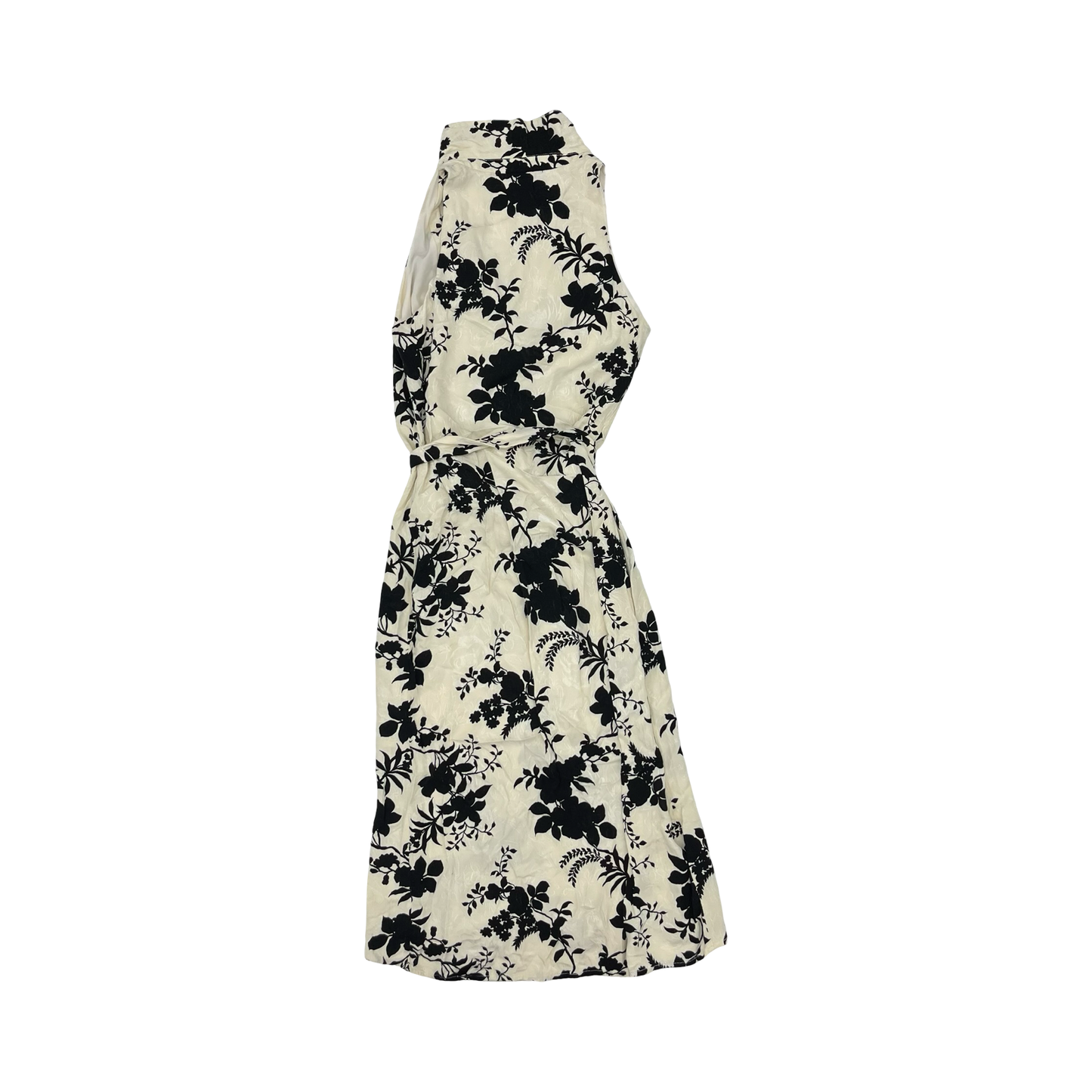 Dress Casual Midi By Skies Are Blue In Black & Cream, Size:Xs