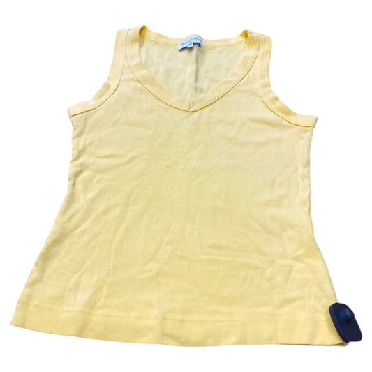 Top Sleeveless Basic By Michael Stars In Yellow, Size:S