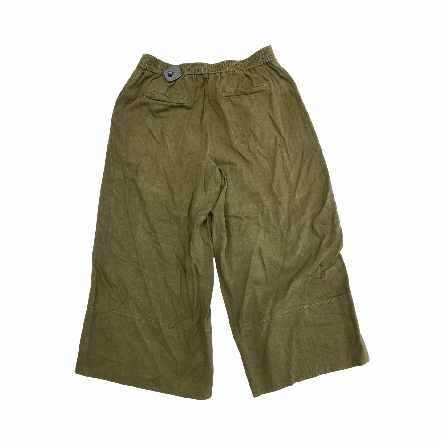 Pants Linen By Banana Republic In Green, Size:M