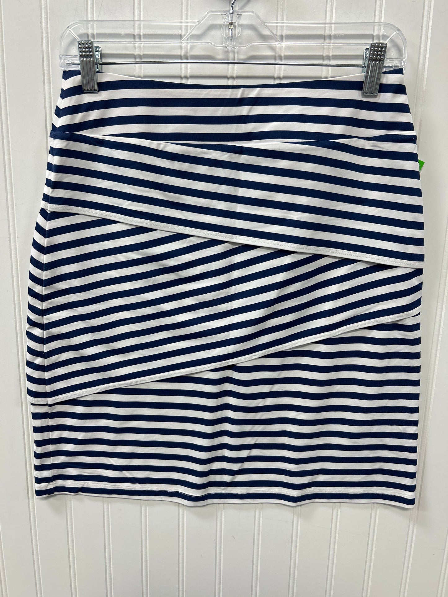 Skirt Midi By J Mclaughlin In Blue & White, Size:S