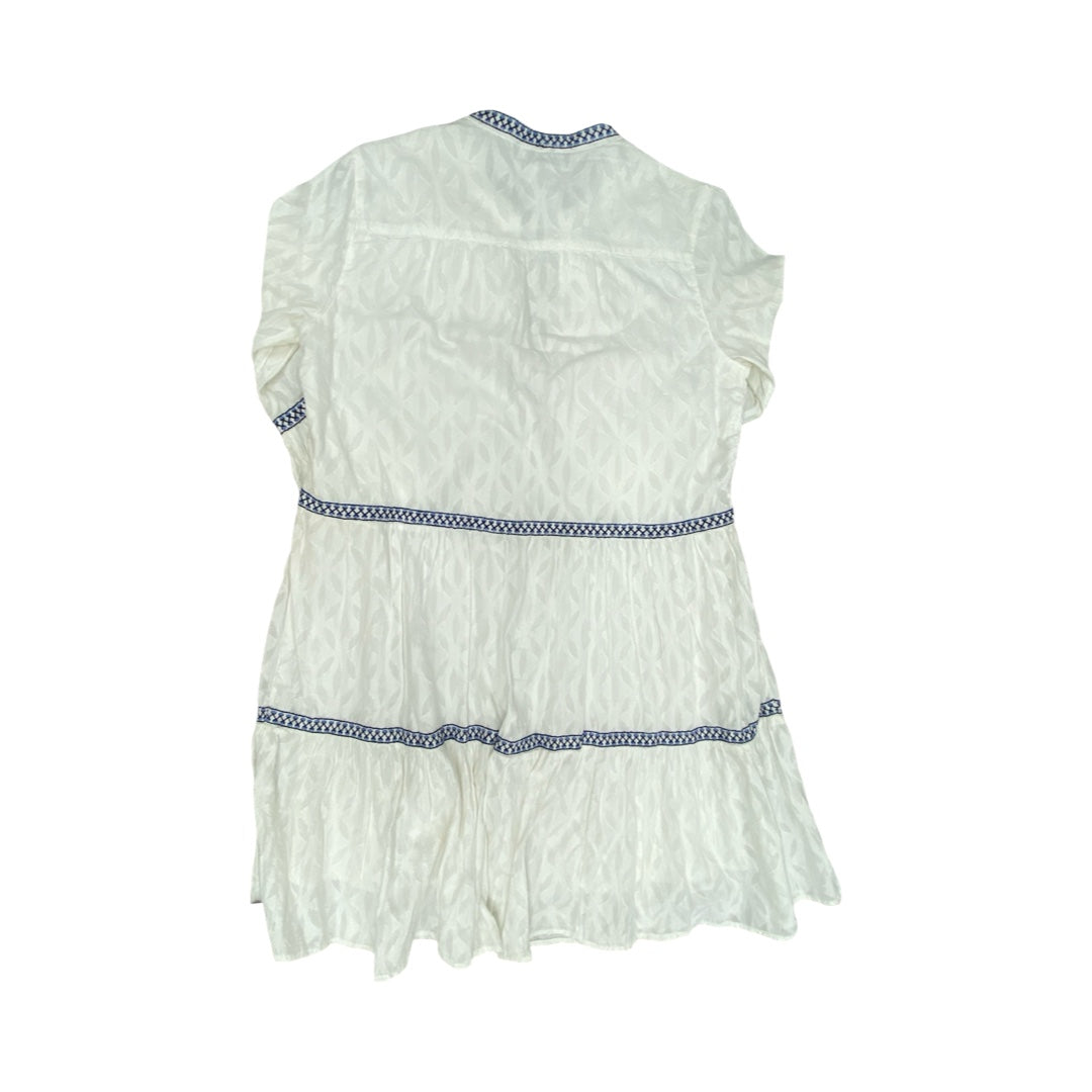 Dress Casual Midi By Tommy Bahama In Blue & White, Size:Xs