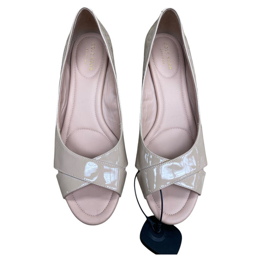 Shoes Heels Wedge By Cole-Haan In Tan, Size:9.5