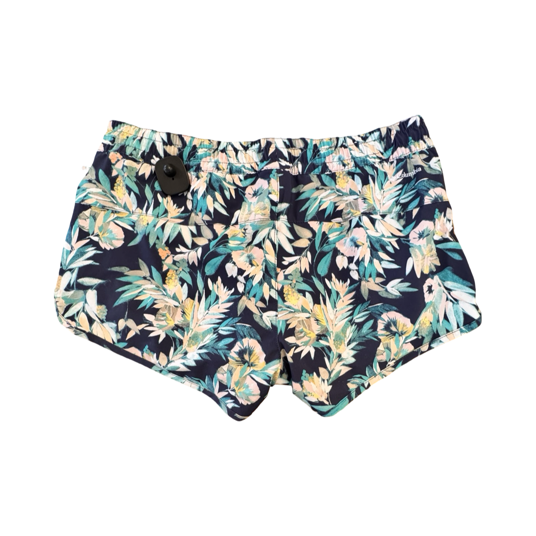 Athletic Shorts By Columbia In Floral Print, Size:L