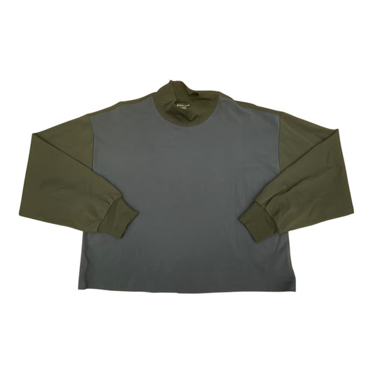 Athletic Sweatshirt Collar By Athleta In Black & Blue, Size:L