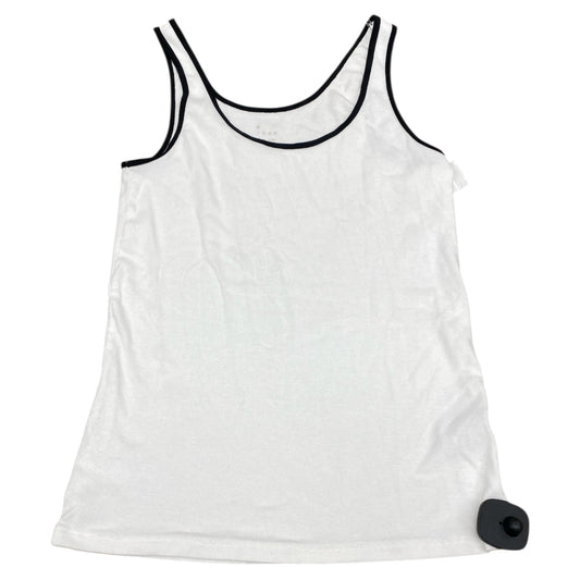Top Sleeveless Basic By A New Day In Black & White, Size:M