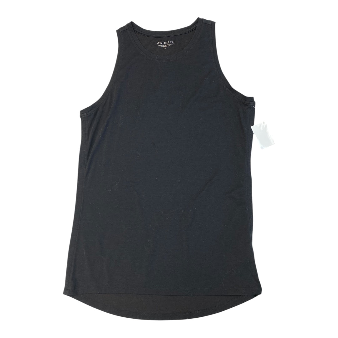 Athletic Tank Top By Athleta In Black, Size:S