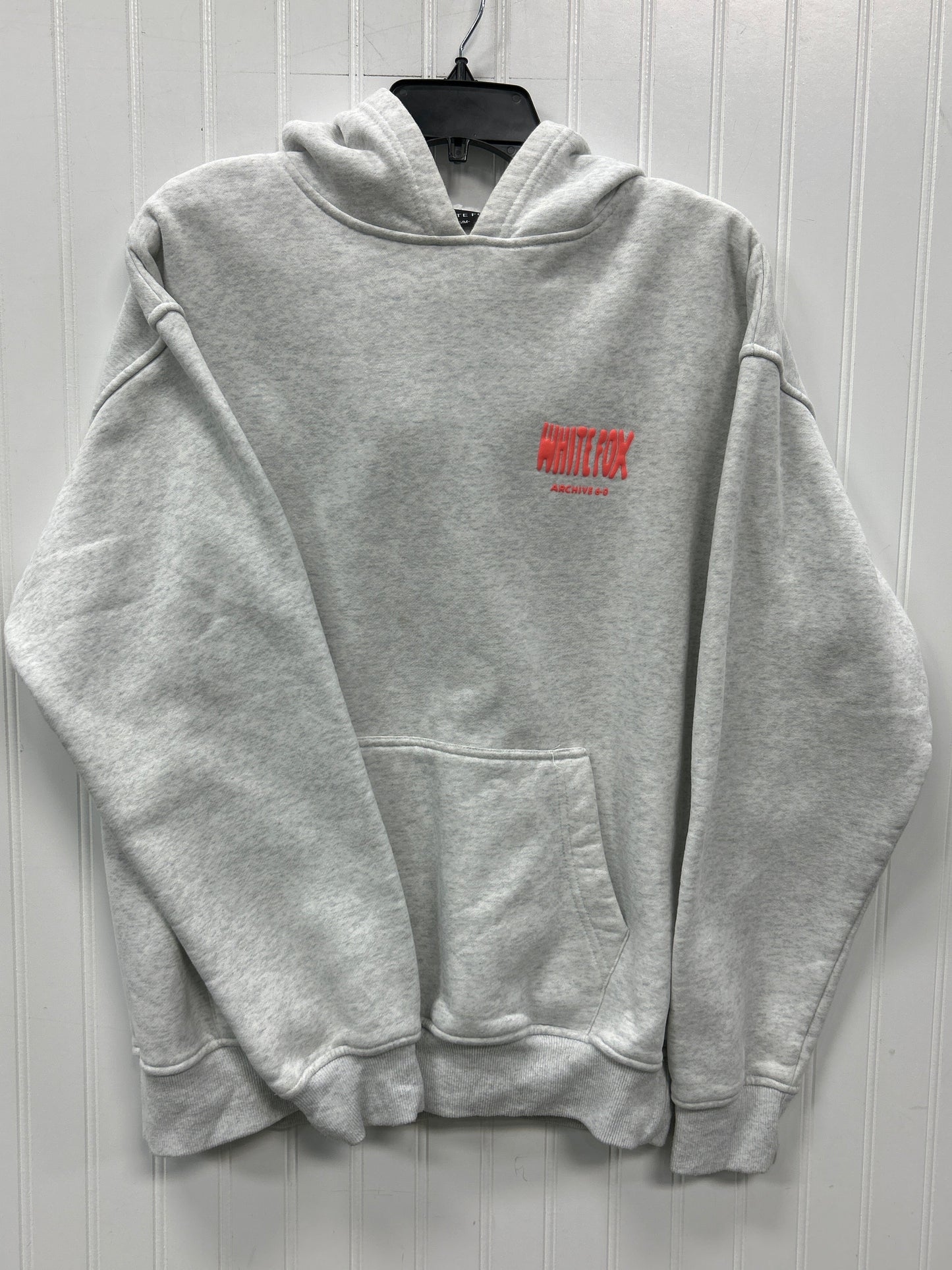 Sweatshirt Hoodie By White Fox In Grey, Size:S