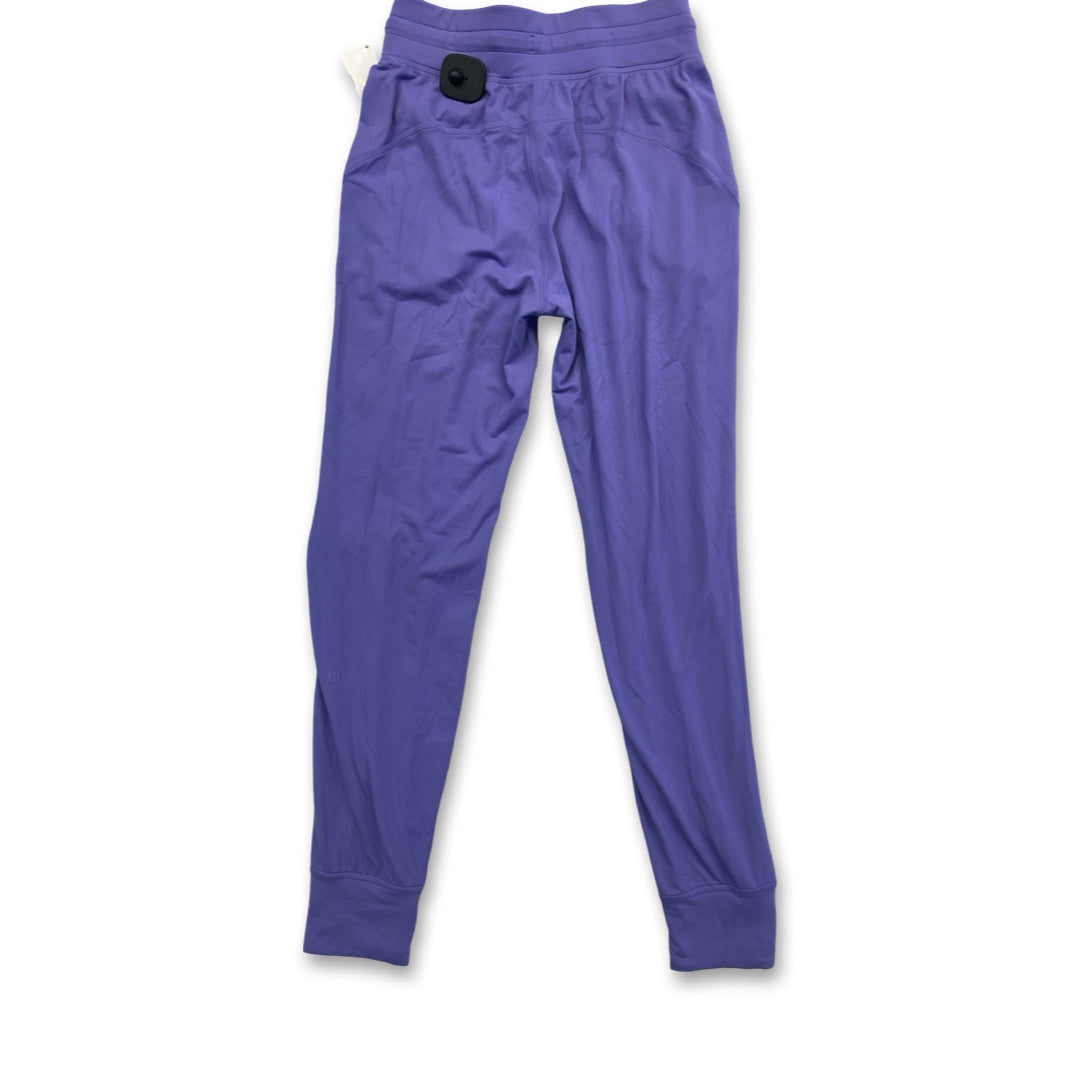 Athletic Pants By Lululemon In Purple, Size:4