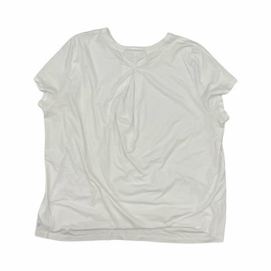 Athletic Top Ss By Athleta In White, Size:M