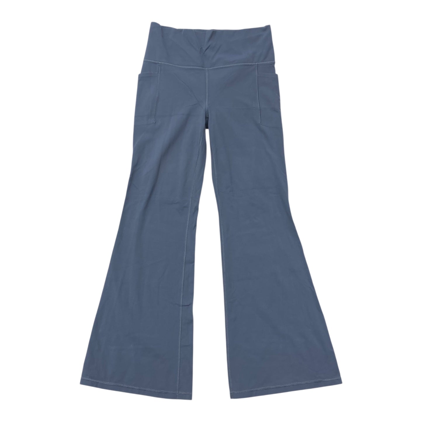 Athletic Leggings By Athleta In Grey, Size:L