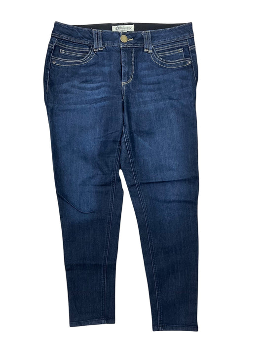 Jeans Skinny By Democracy In Blue Denim, Size:10
