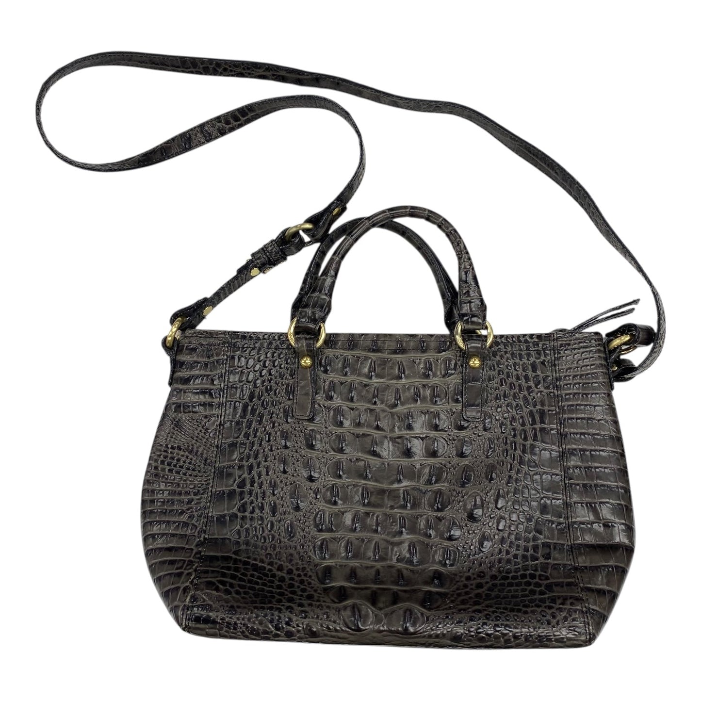 Handbag Designer By Brahmin In Brown, Size:Medium