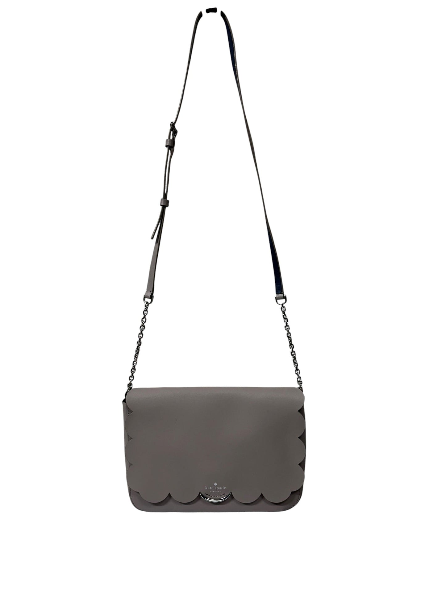 Crossbody Designer By Kate Spade In Taupe, Size:Small