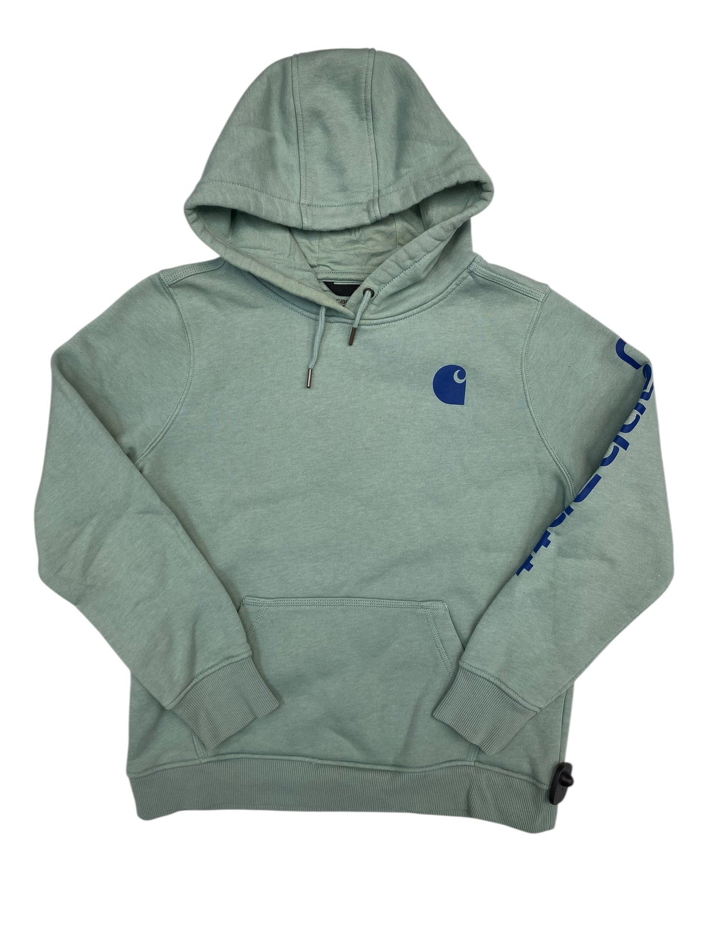 Sweatshirt Hoodie By Carhartt In Green, Size:L