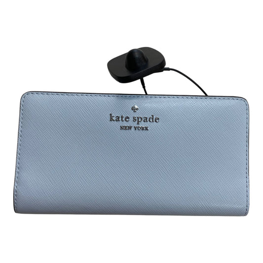 Wallet Designer By Kate Spade In Blue, Size:Medium