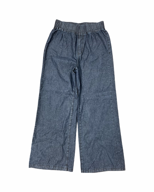 Pants Lounge By Shein In Blue Denim, Size:M