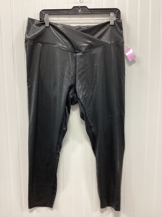Athletic Leggings By Halara In Black, Size:2X