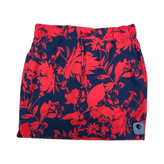 Skort By J. Jill In Black & Red, Size:Xs