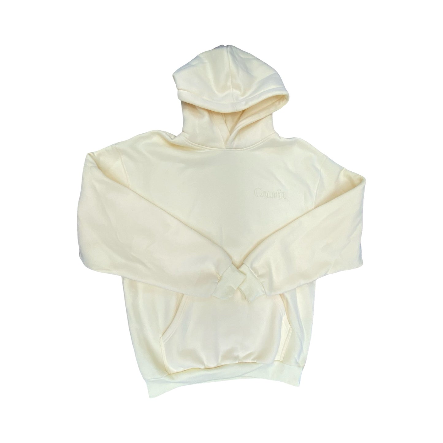Sweatshirt Hoodie By Comfrt In Yellow, Size:M