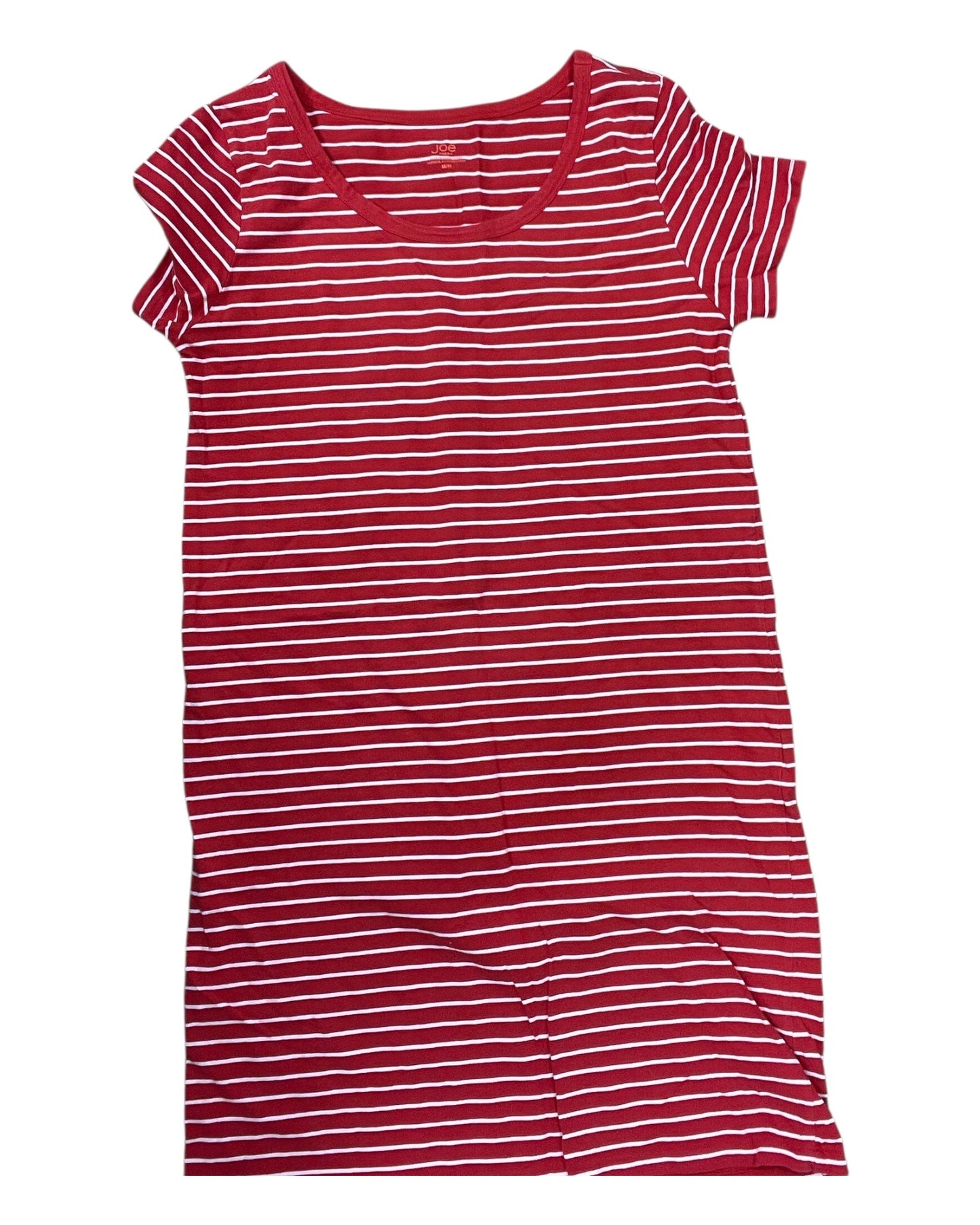 Dress Casual Short By Joe Fresh In Red & White, Size:M