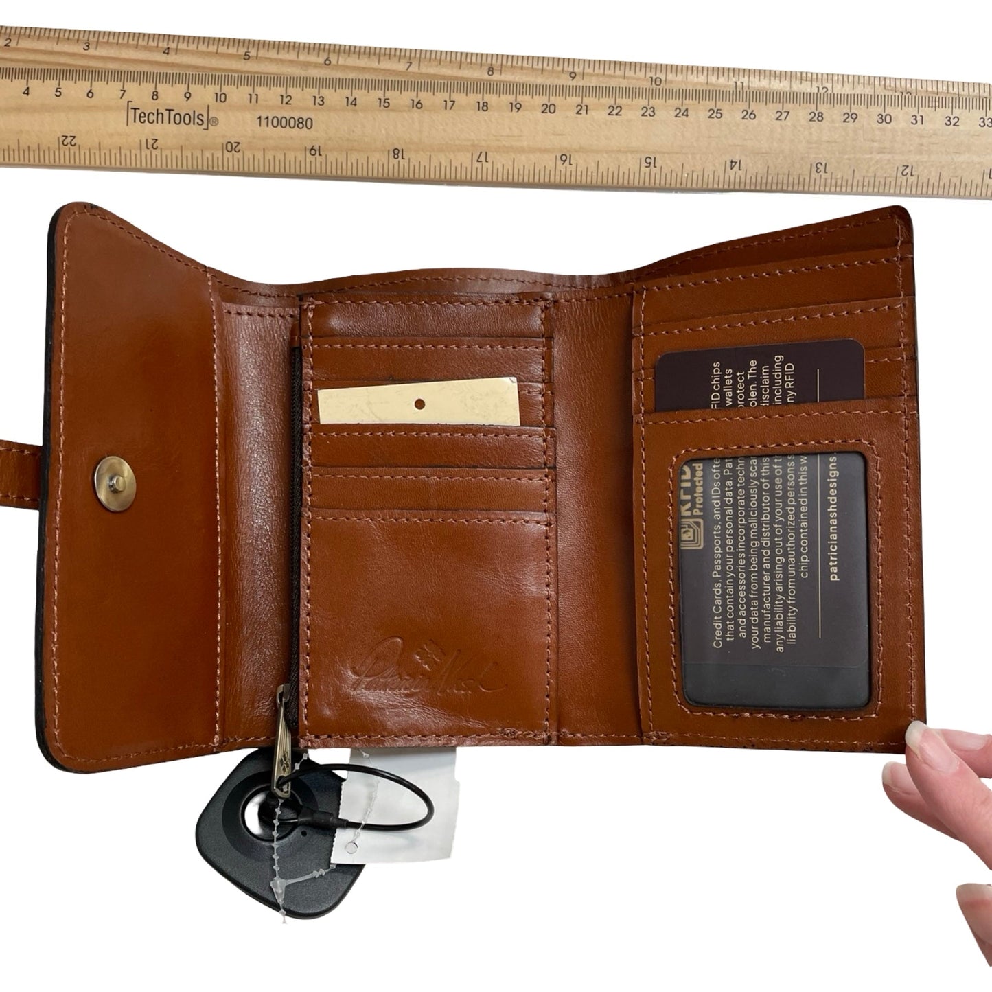 Wallet Designer By Patricia Nash In Brown, Size:Medium