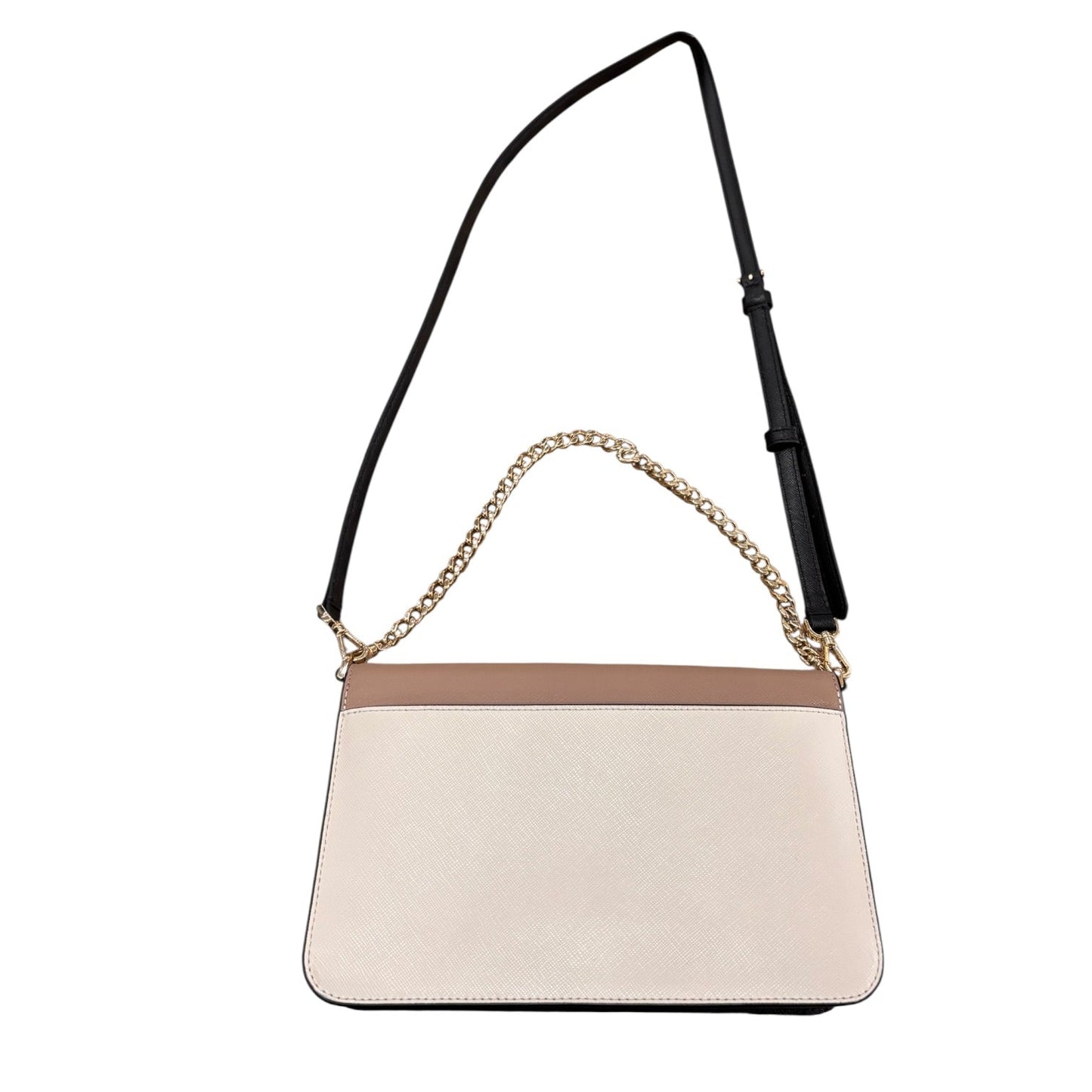 Crossbody Designer By Kate Spade In Black & Tan, Size:Small