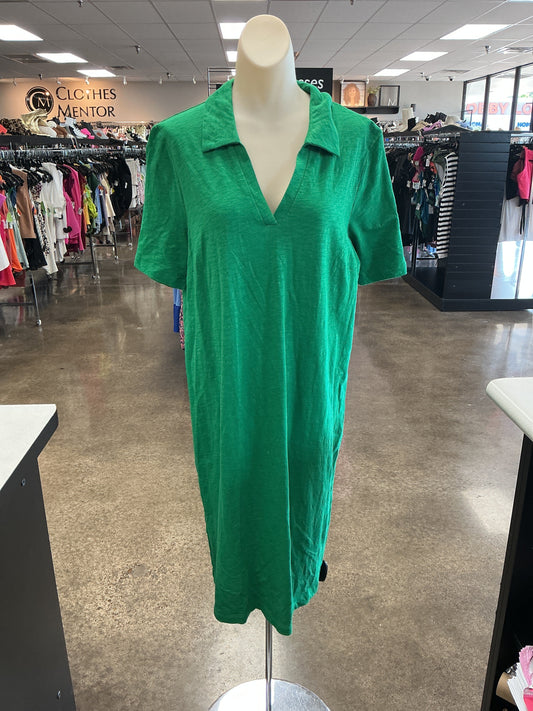 knee length dresses for ladies Linen Wrap Dress Yoho in Aurora Red main image 0
