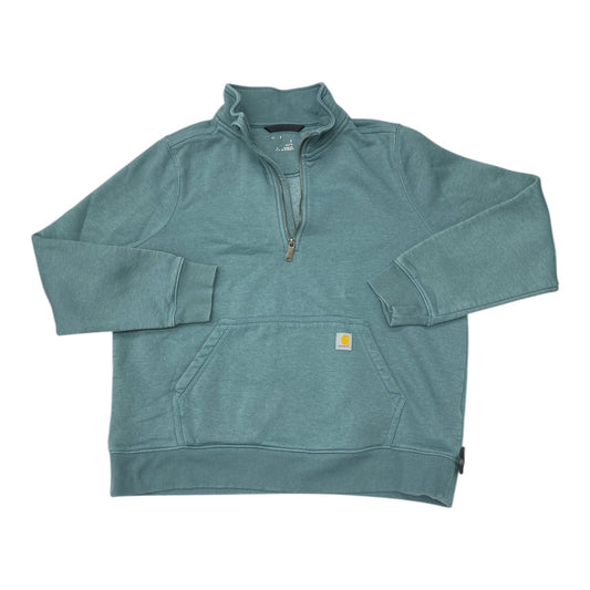 Sweatshirt Collar By Carhartt In Teal, Size:Xl