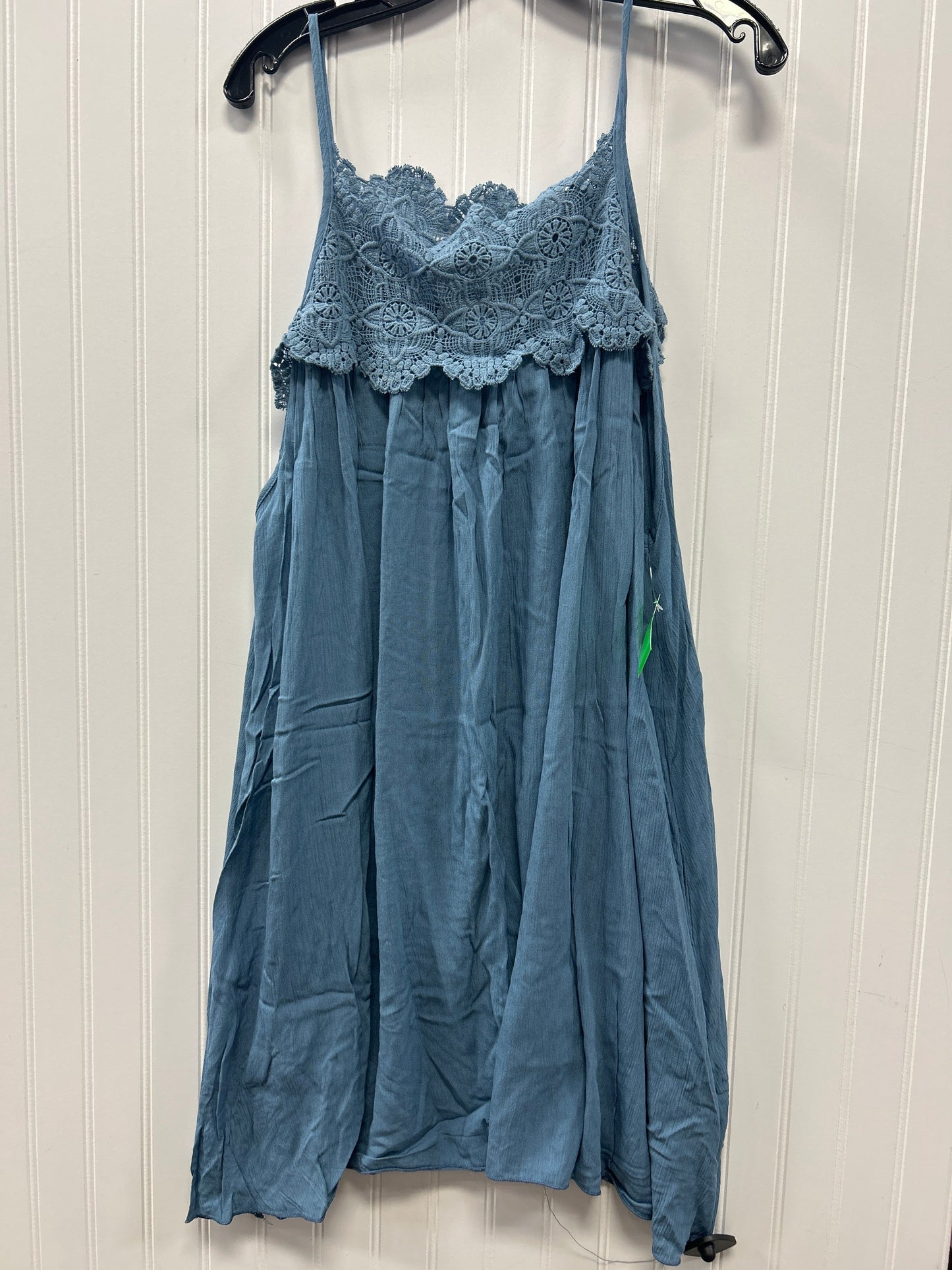 Dress Casual Midi By Three Bird Nest In Blue, Size:Xl