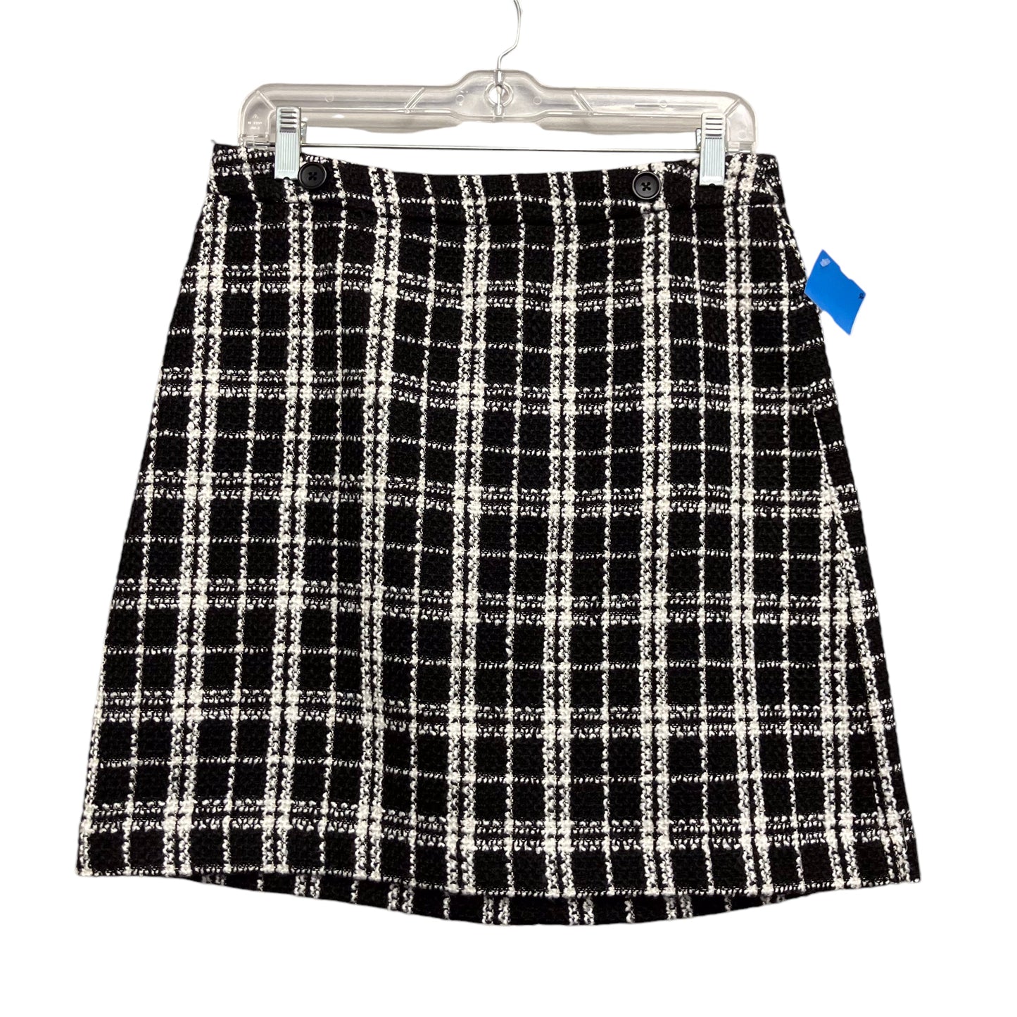 Skirt Mini & Short By Banana Republic In Black & White, Size:8