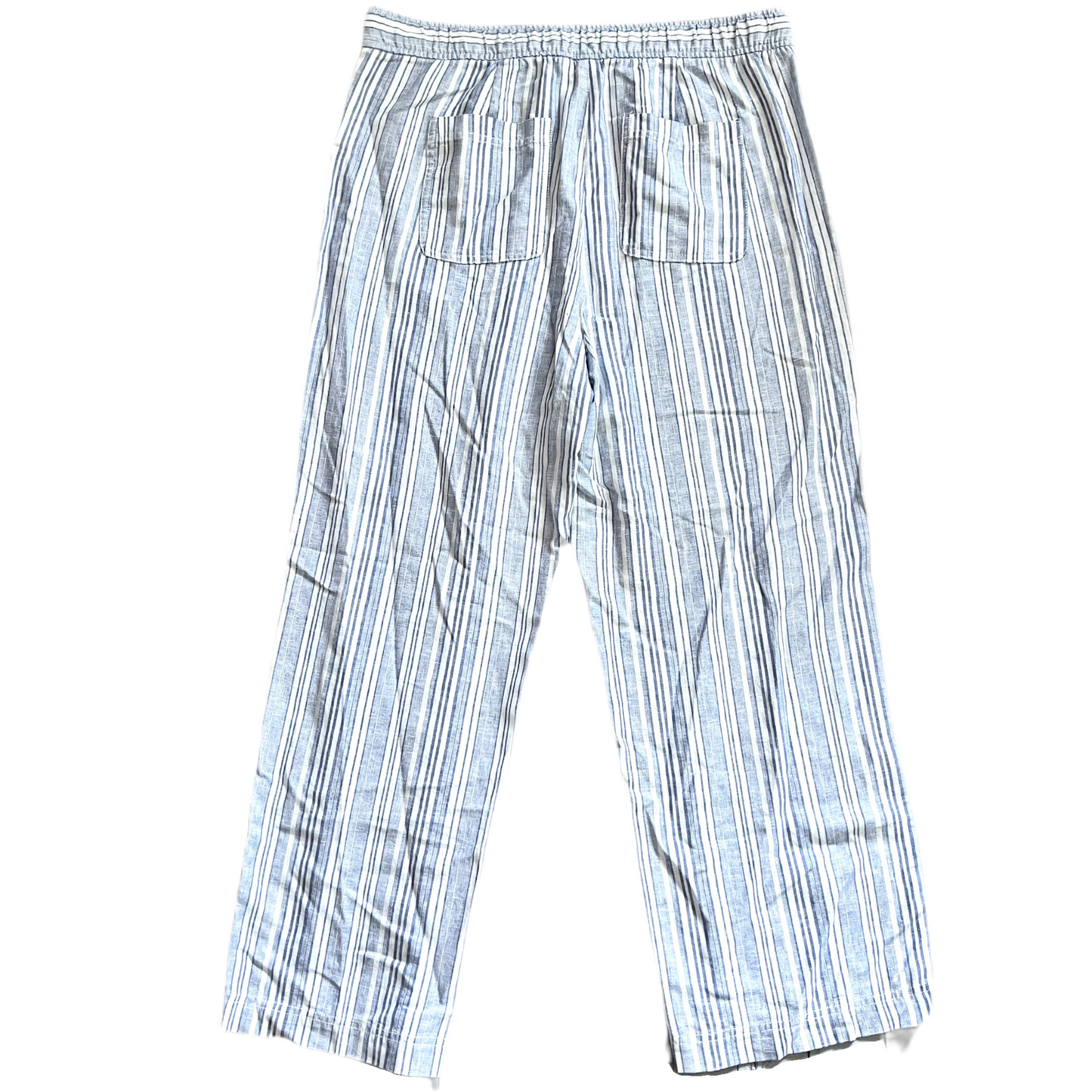 Pants Lounge By Gap In Striped Pattern, Size: L