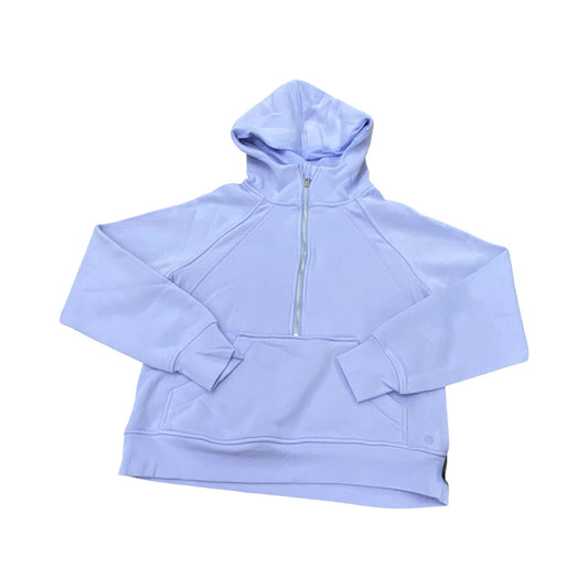 Sweatshirt Hoodie By Danskin In Purple, Size:S