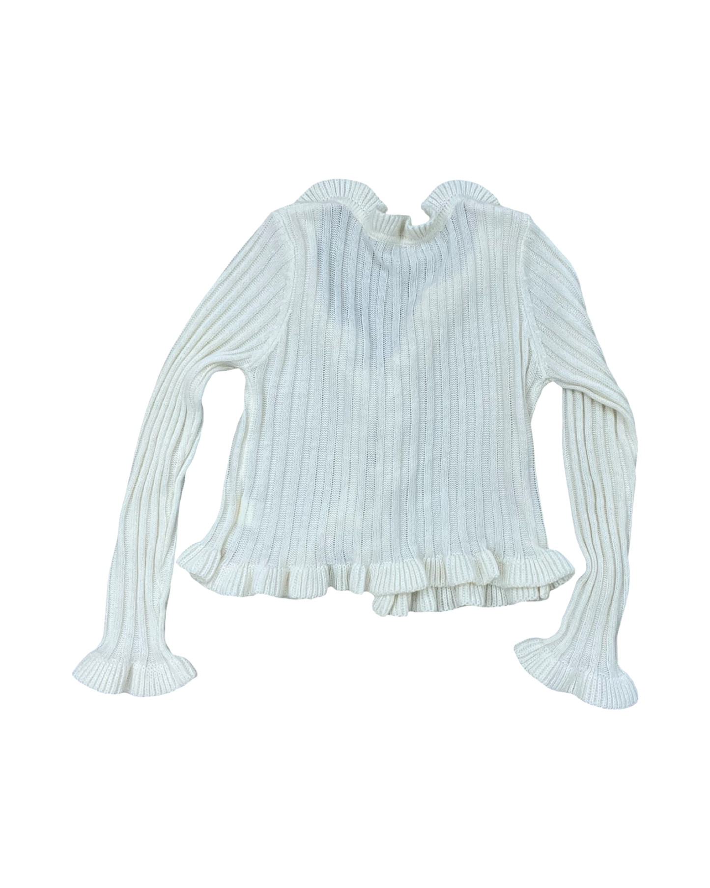 Cardigan By Shein In Cream, Size:S
