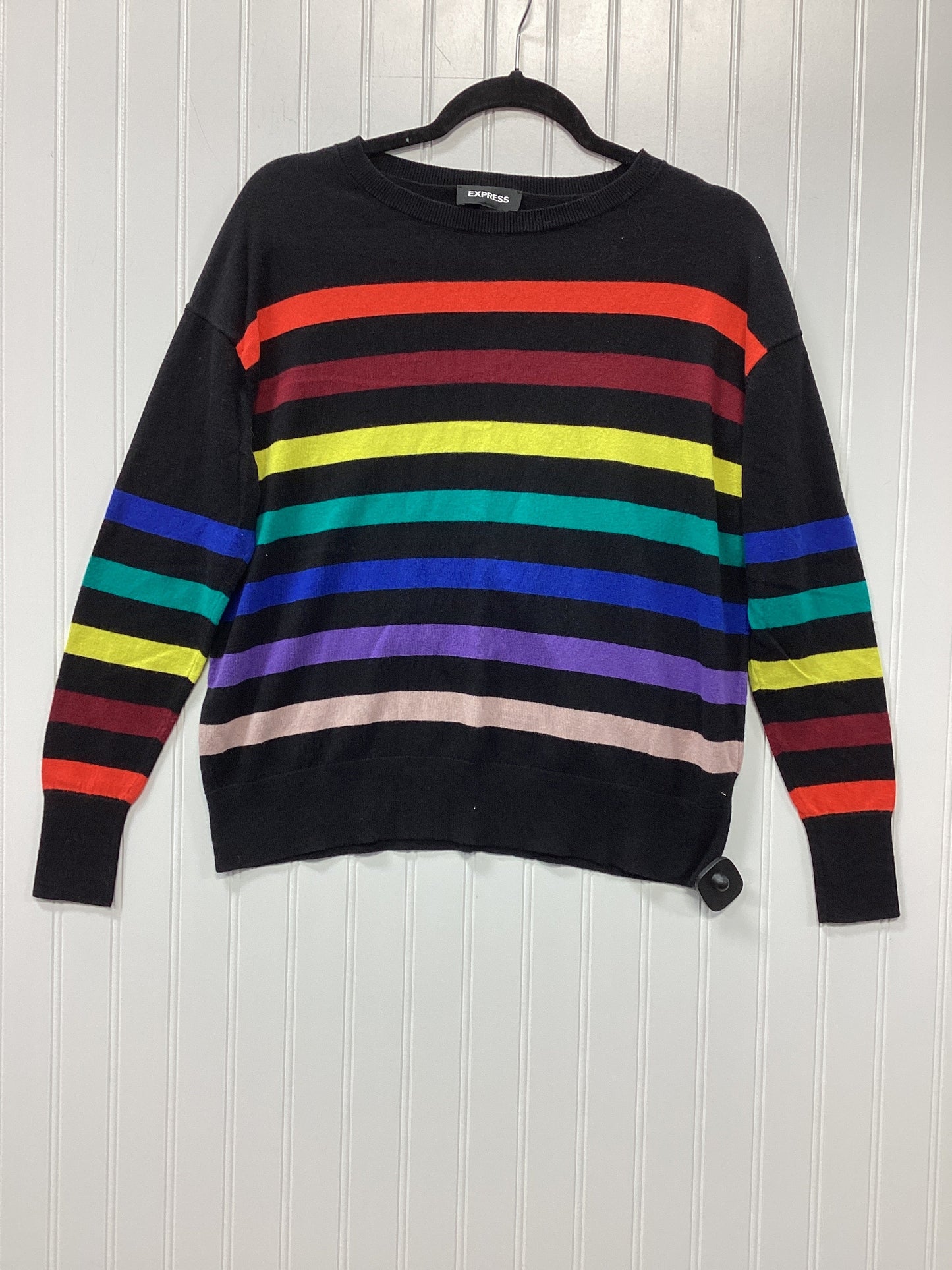 Top Ls By Express In Black, Size:M