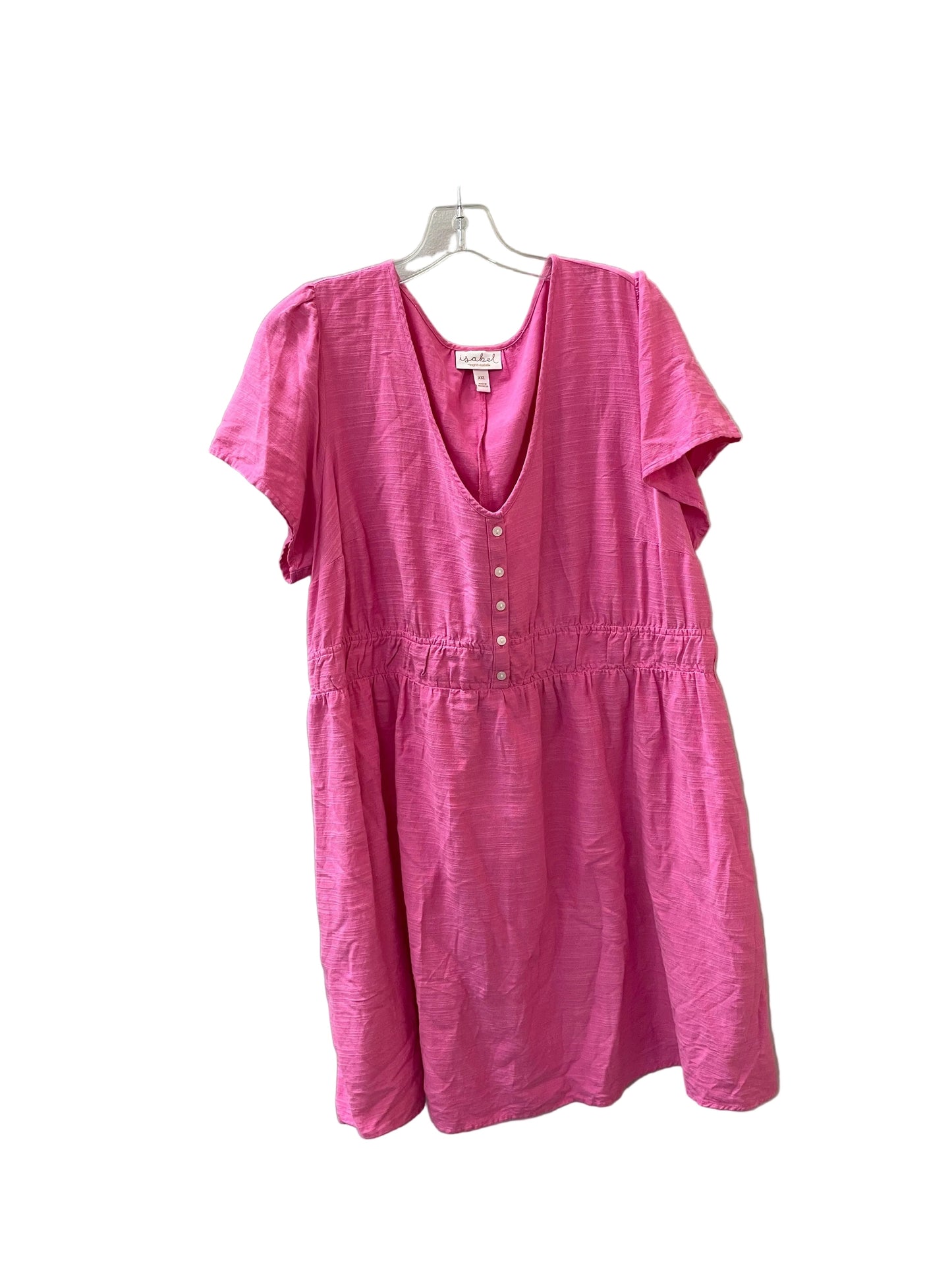 Dress Casual Short By Ingrid & Isabel In Pink, Size:2X