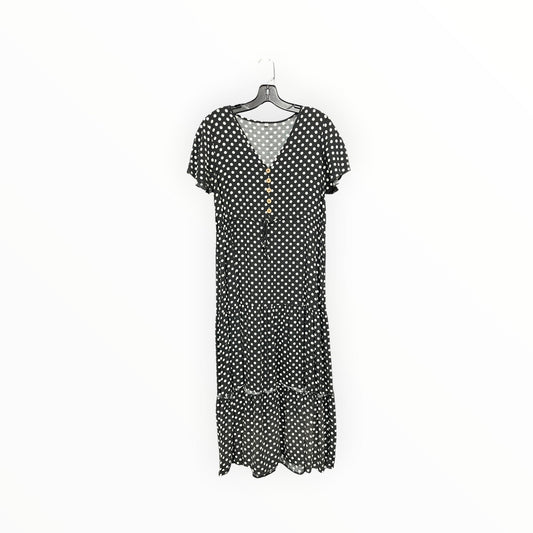 Dress Casual Maxi By Clothes Mentor In Polkadot Pattern, Size:M