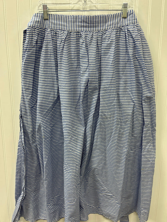 Skirt Maxi By Vineyard Vines In Blue & White, Size:Xl