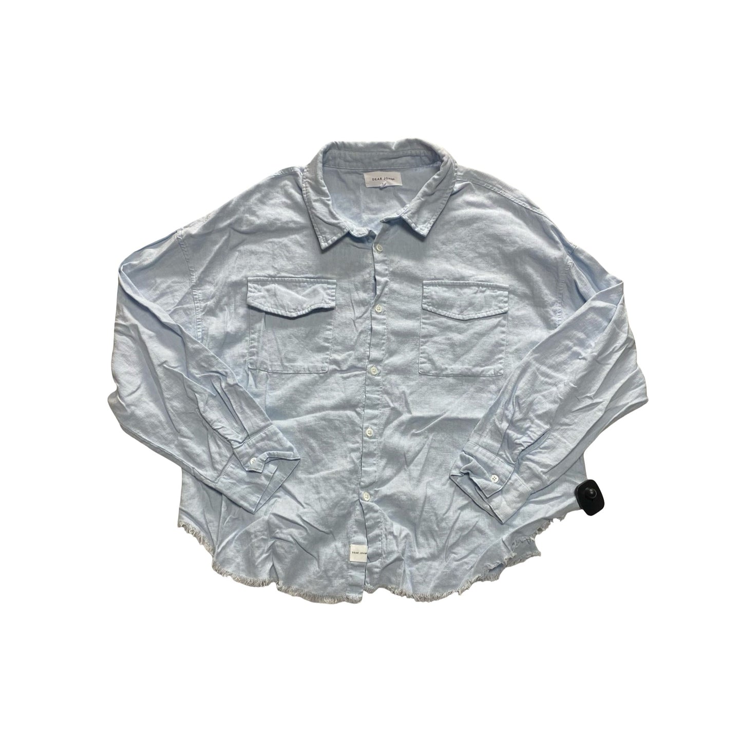 Top Ls By Dear John In Blue, Size:L