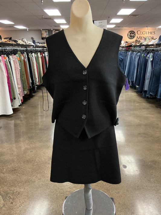 Skirt Set 2Pc By Rachel Zoe In Black, Size:Xl